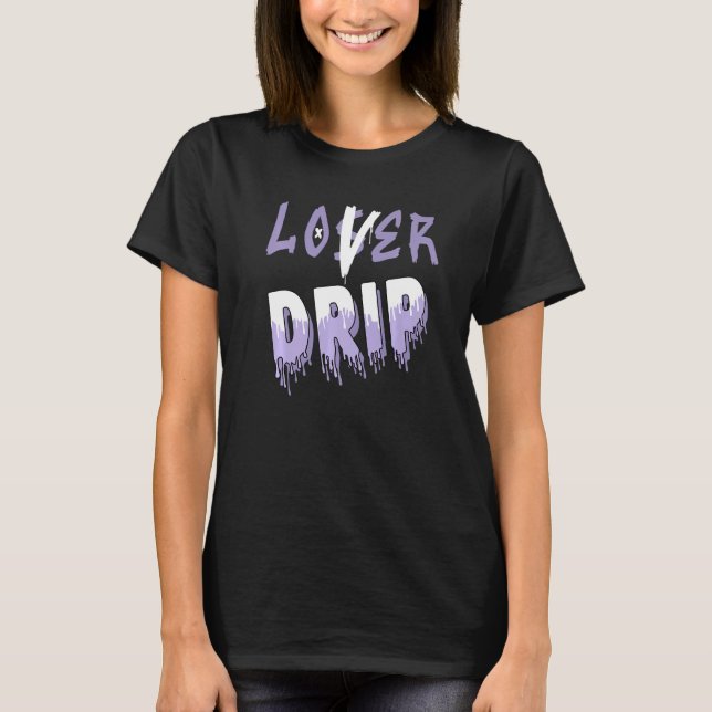 11 Low Pure Violet Tee Loser  Streetwear Rapper Dr (Front)
