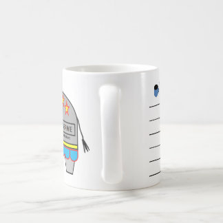 11 onces. l'éléphant de tasse de café "se