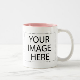 11 onces. Tasse à deux tons