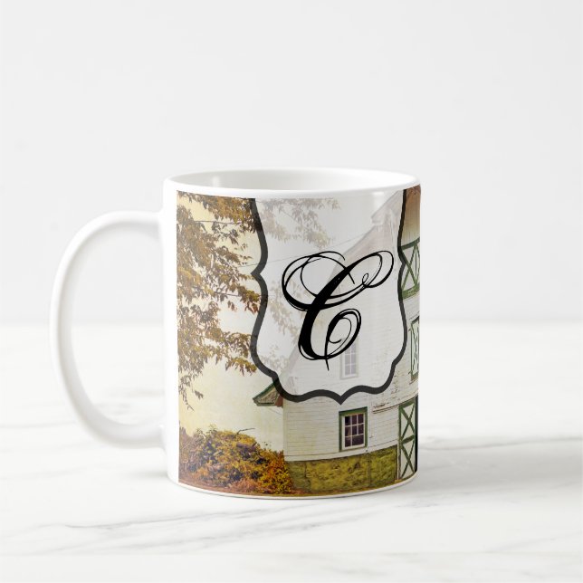  11 Oz. Café Mug Coucher de soleil Grotte Pays Cha (Gauche)