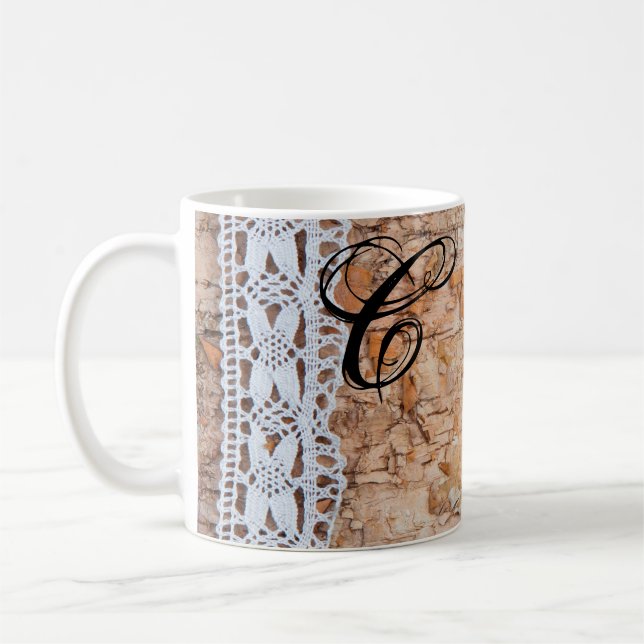  11 Oz. Coffee Mug country grange en dentelle de b (Gauche)