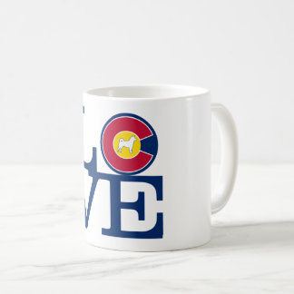 11 oz coffee mug-Shiba love Coffee Mug