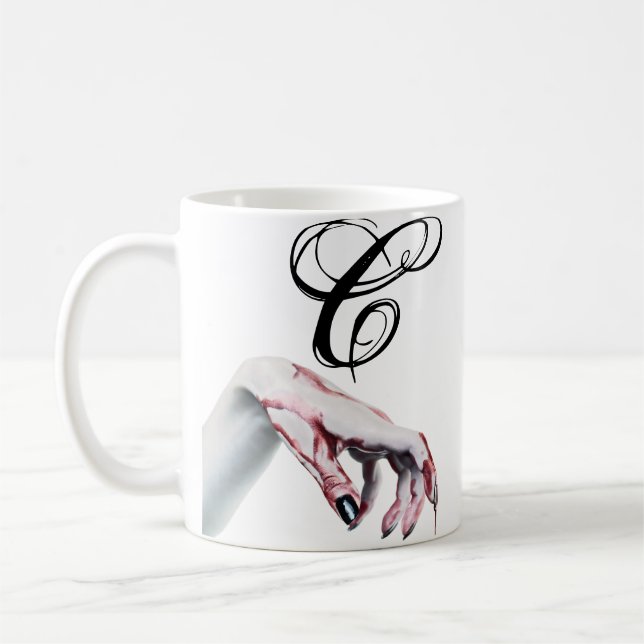 11 Oz. Coffee Mugzombie blood drip vampire Gothic Mug (Left)