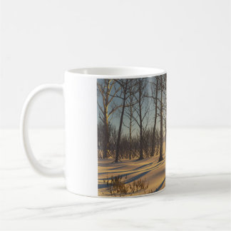 11 oz de tasse avec l'image "Aube Neige"
