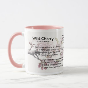 11 oz Mug "Cherry sauvage" par Erin A Thomas (vibr