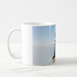 11 oz mug with "Stranded" image