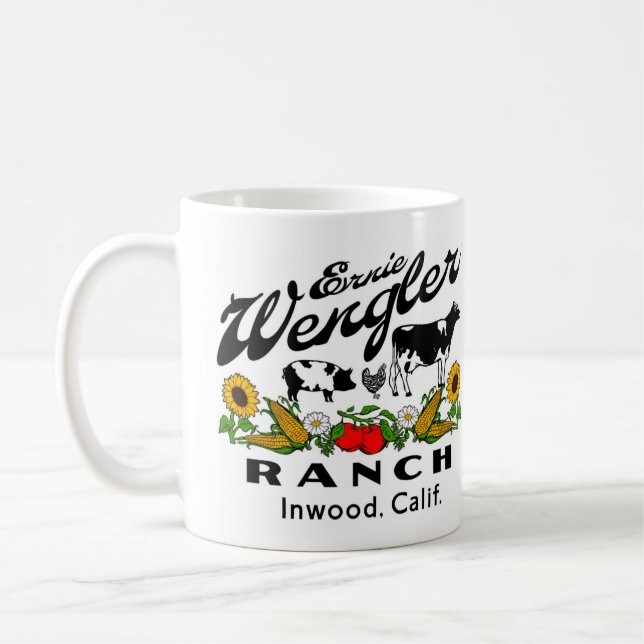 11 oz. tasse en céramique (Gauche)