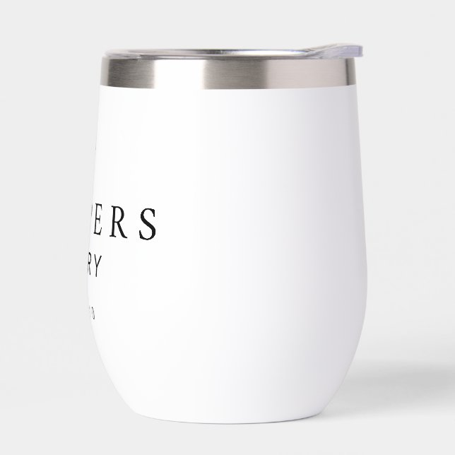 11 oz Thermal Travel Tumbler (Left)
