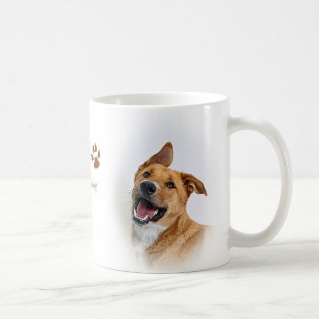 11 oz White Mug featuring Oscar (Right)