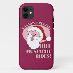 11 Père Noël coque iphone des tours de moustache