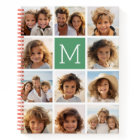 11 Photo Collage Monogram CAN EDIT COLOR