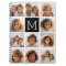 11 Photo Grid Collage with Monogram