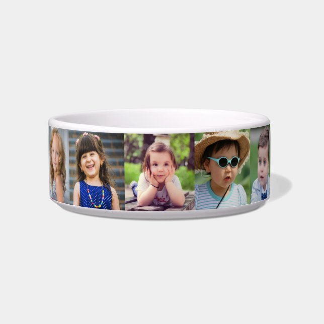 11 Photo Template Personalized   Bowl (Front)