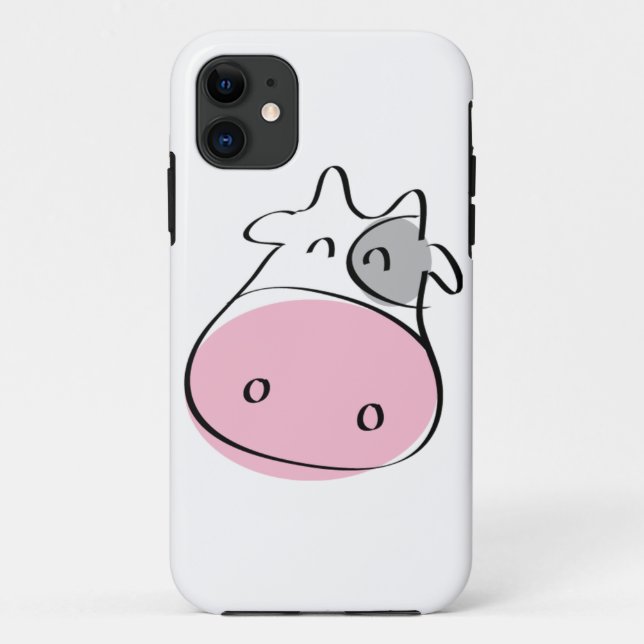 11 Pink Cow iPhone 5 Coque (Dos)