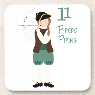 11 Pipers Piping Coaster