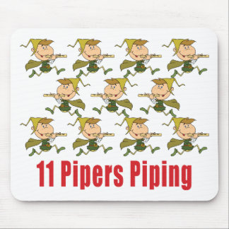 11 Pipers Piping Mousepads