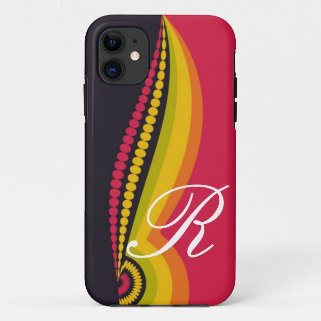 11 Rasta Sounds Funky Cool iPhone 5 Coque (Dos)