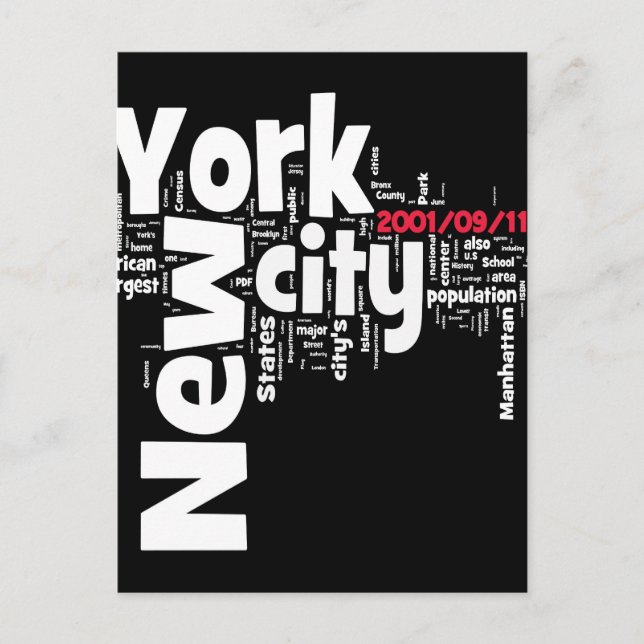 11 September Postcard (Front)