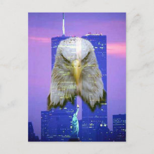 11 septembre Carte postale de souvenir