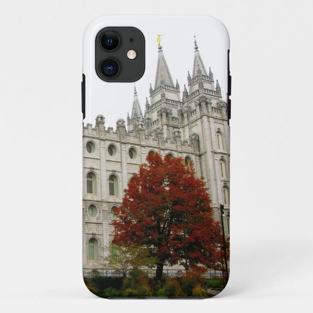 11 SLC LDS Temple Coque iphone (Dos)