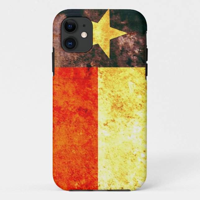 11 Texas Flag Mate ID™ iPhone 5 Coque (Dos)