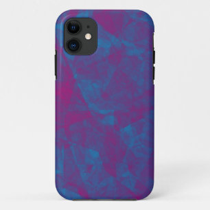 11 texture de glace rose et bleu coque iphone personn
