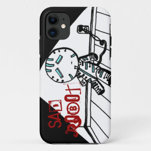 11 Triste robot iPhone 5 Coque