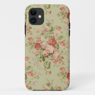 11 Vintage Floral iPhone 5 Coque-Mate Coque
