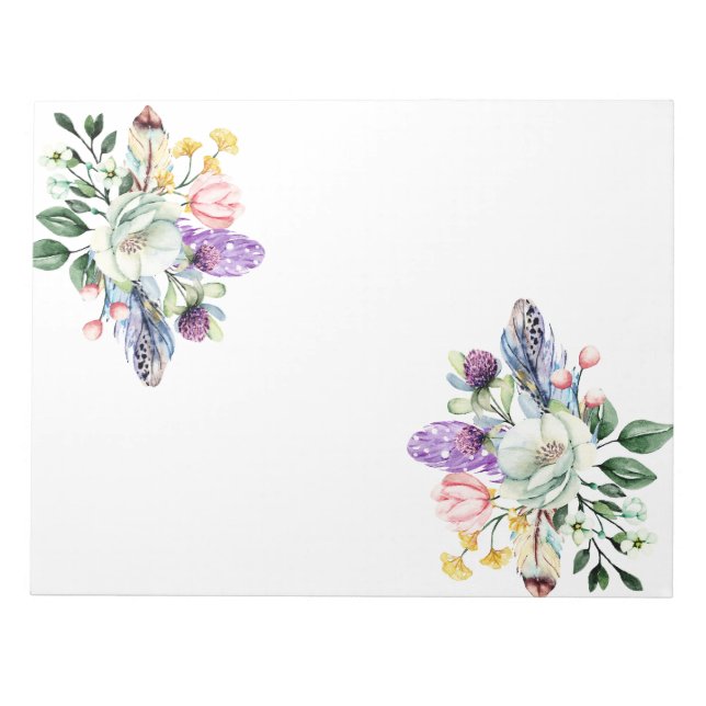 11" x 8.5" Notepad - 40 pages (Front)