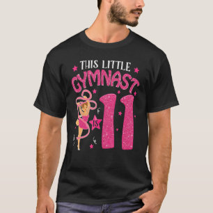 11 Year Old Gymnast 11th Birthday Tumbling Gymnast T-Shirt