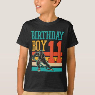 11 Year Old Ice Hockey Themed 11th Birthday Party  T-Shirt