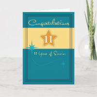 11 Years of Servicer, Employee Anniversary