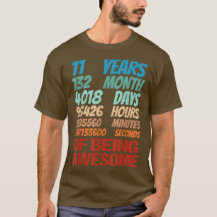 11 Years Old 11st Birthday Boy Girl 11th Birthday T-Shirt