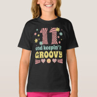 11 Years Old 11th Birthday Groovy Vintage Girls'