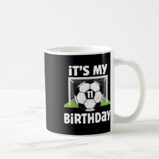 11 Years Old Soccer 11th Birthday Player Kids B-da Coffee Mug