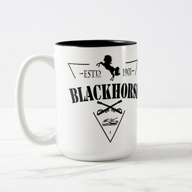 11e ACR Blackhorse Coffee mug 15 Oz. (Gauche)