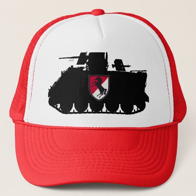 11ème Casquette d'ACAV de "Blackhorse" de (Devant)