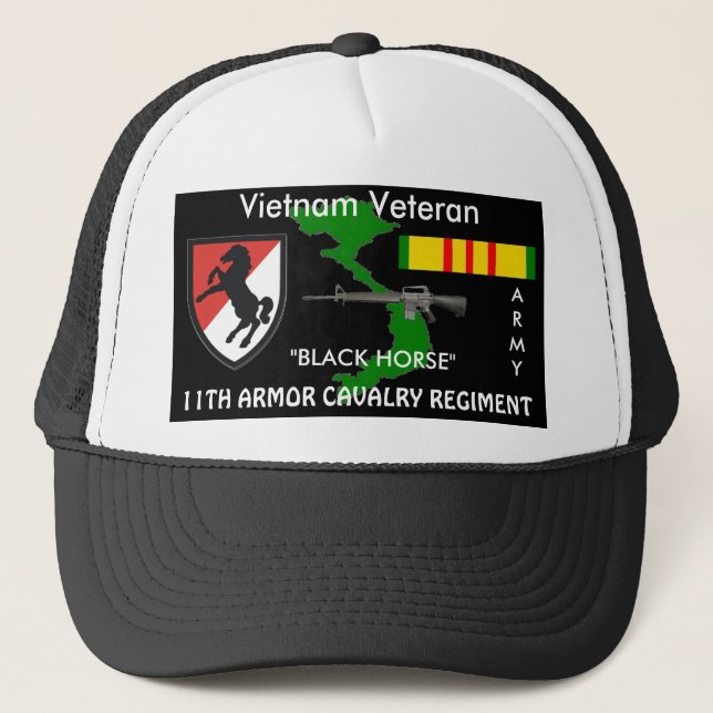 11ème Casquettes de boule du Vietnam de régiment (Devant)