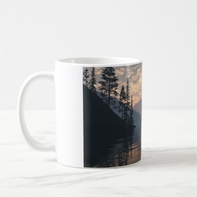 11oz mug with "Daybreak" image (Gauche)