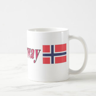 11oz Mug With Flag Norway Flag Design