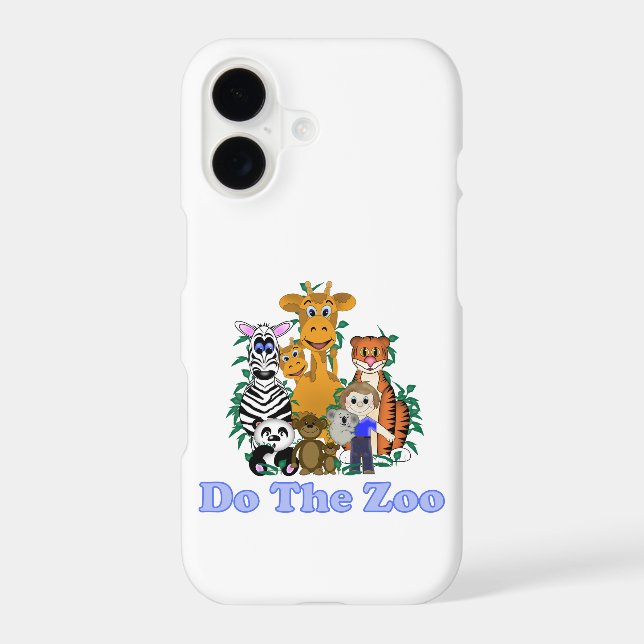 11Pro Max Faites Le coque iphone Zoo (Verso)