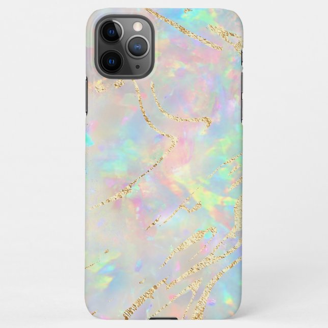 11Pro Max nouveau coque iphone opal gemstone (Dos)