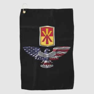 11th Air Defence Brigade Customized Eagle Golf Towel
