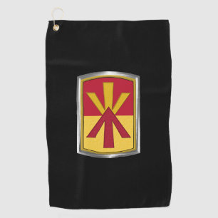 11th Air Defence Brigade Customized Patch Golf Towel