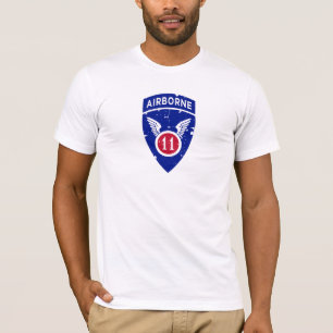 11th Airborne Division "Arctic Angels" Grunge T-Shirt