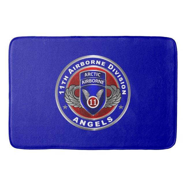 11th Airborne Division  Bath Mat (Front)