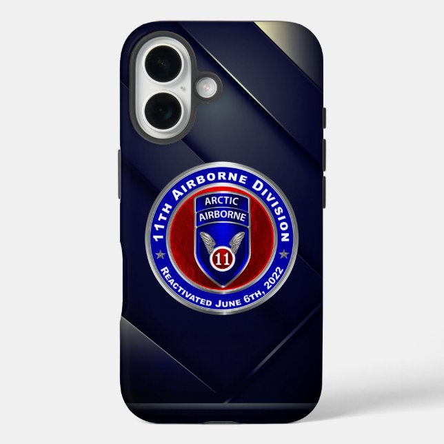 11th Airborne Division  Case-Mate iPhone Case (Back)