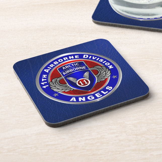 11th Airborne Division    Coaster (Left Side)