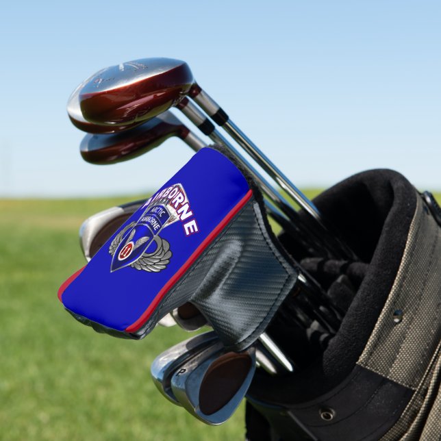 11th Airborne Division  Golf Head Cover (In Situ)