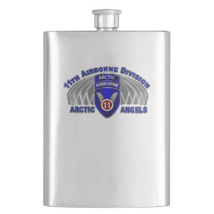 11th Airborne Division     Hip Flask